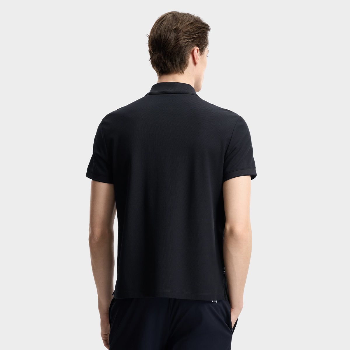 FILA MEN'S HERITAGE Knitted Short Sleeve Polo Shirt
