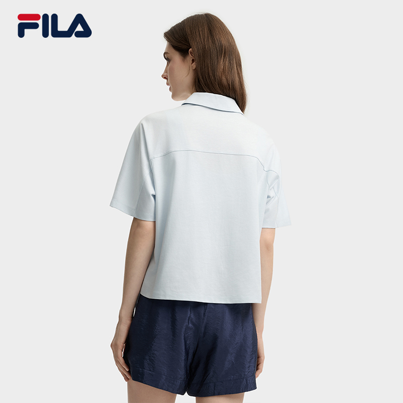 FILA CORE LIFESTYLE MILANO ART OF BRERA Women Short Sleeve Polo