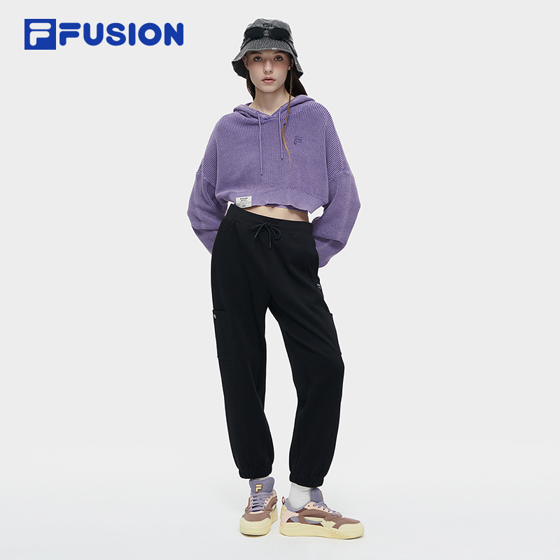 FILA FUSION INLINE WORKWEAR Women's Knit Sweater in Purple