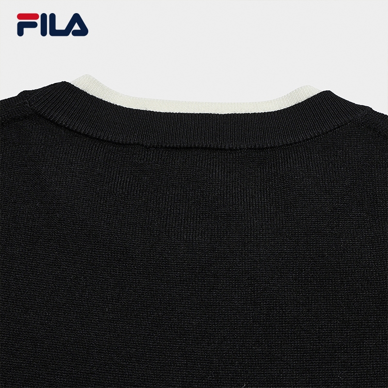 FILA CORE LIFESTYLE WHITE Women Knit Sweater