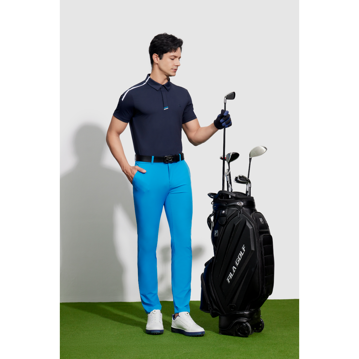 FILA CORE ATHLETICS GOLF Men Short Sleeve Polo