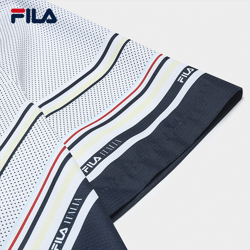 FILA CORE LIFESTYLE EMERALD ETCHED MOMENTS Women Short Sleeves Shirt