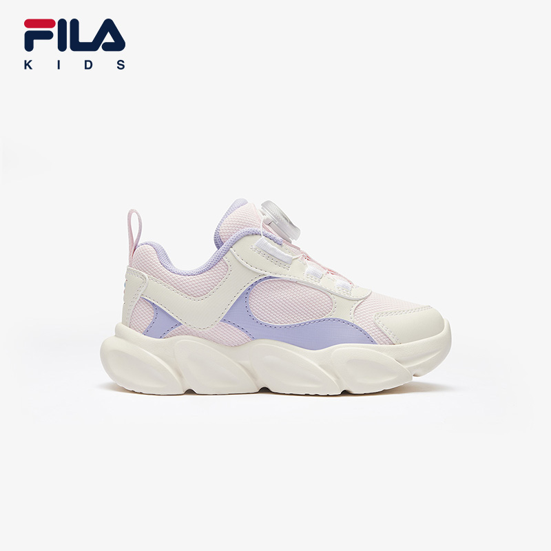 FILA KIDS FERRIS WHEEL HERITAGE Girl's Light-up Sneakers in Pink