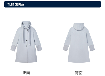 CORE LIFESTYLE EMERALD GEOMETRIC SNOW Women Woolen Sweater (Light Blue)