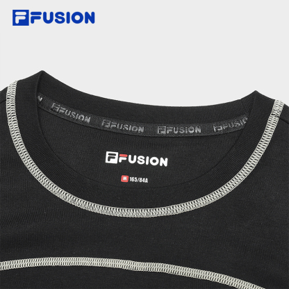 FILA FUSION INLINE URBAN TECH Womens Long Sleeve Tee in Black