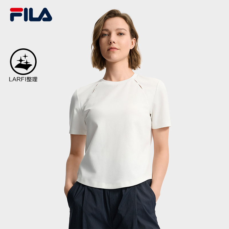 FILA CORE LIFESTYLE EMERALD ETCHED MOMENTS Women Short Sleeve T-shirt