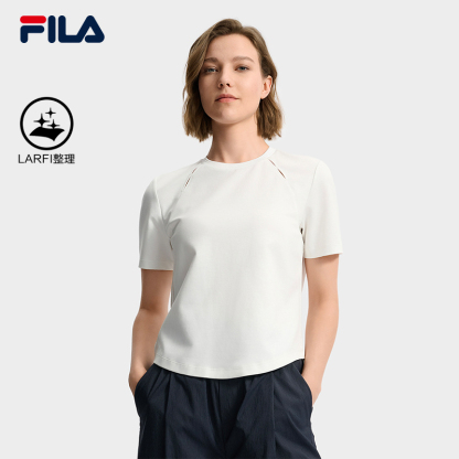 FILA CORE LIFESTYLE EMERALD ETCHED MOMENTS Women Short Sleeve T-shirt
