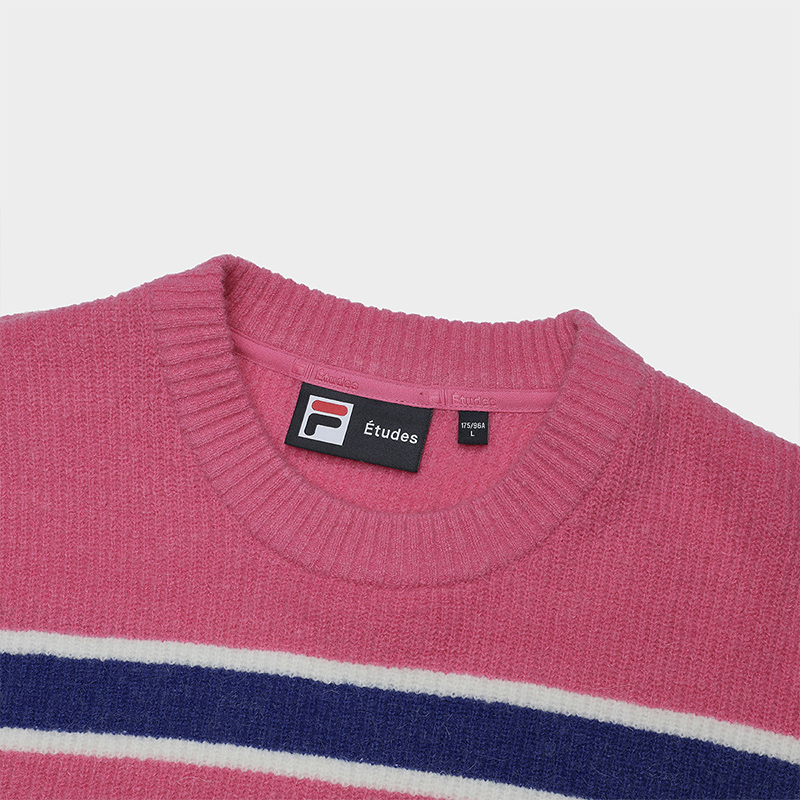 FILA CORE x ETUDES ANOTHER CLUB Women's Sweater in Pink
