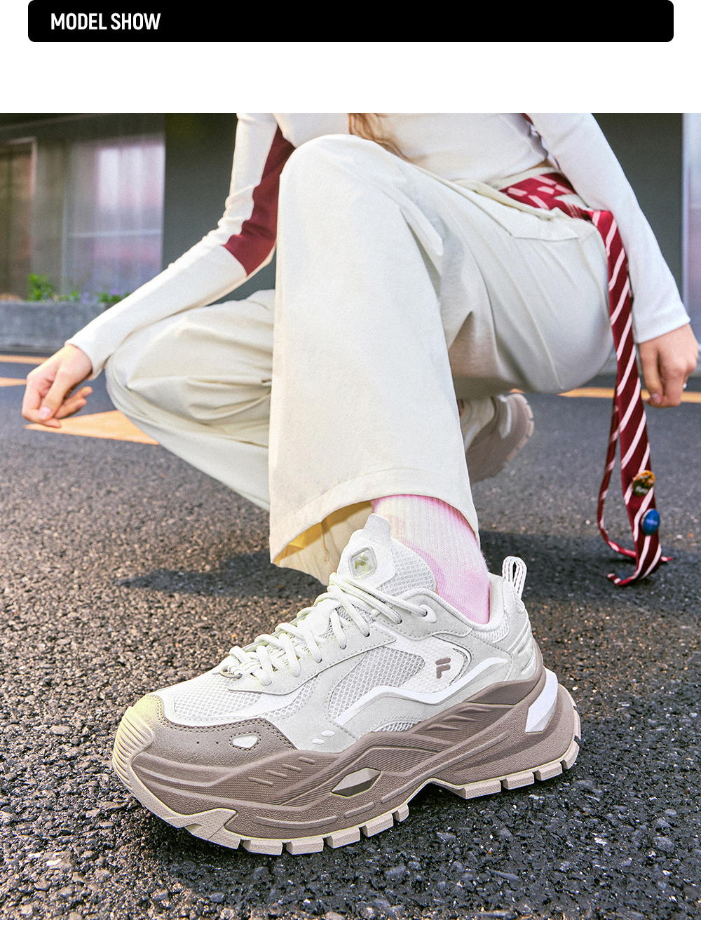 FILA FUSION BIANCO IV Women Platform Shoes/Sneakers