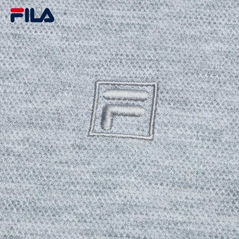 FILA CORE LIFESTYLE Women Sweatshirt (Grey/Yellow)