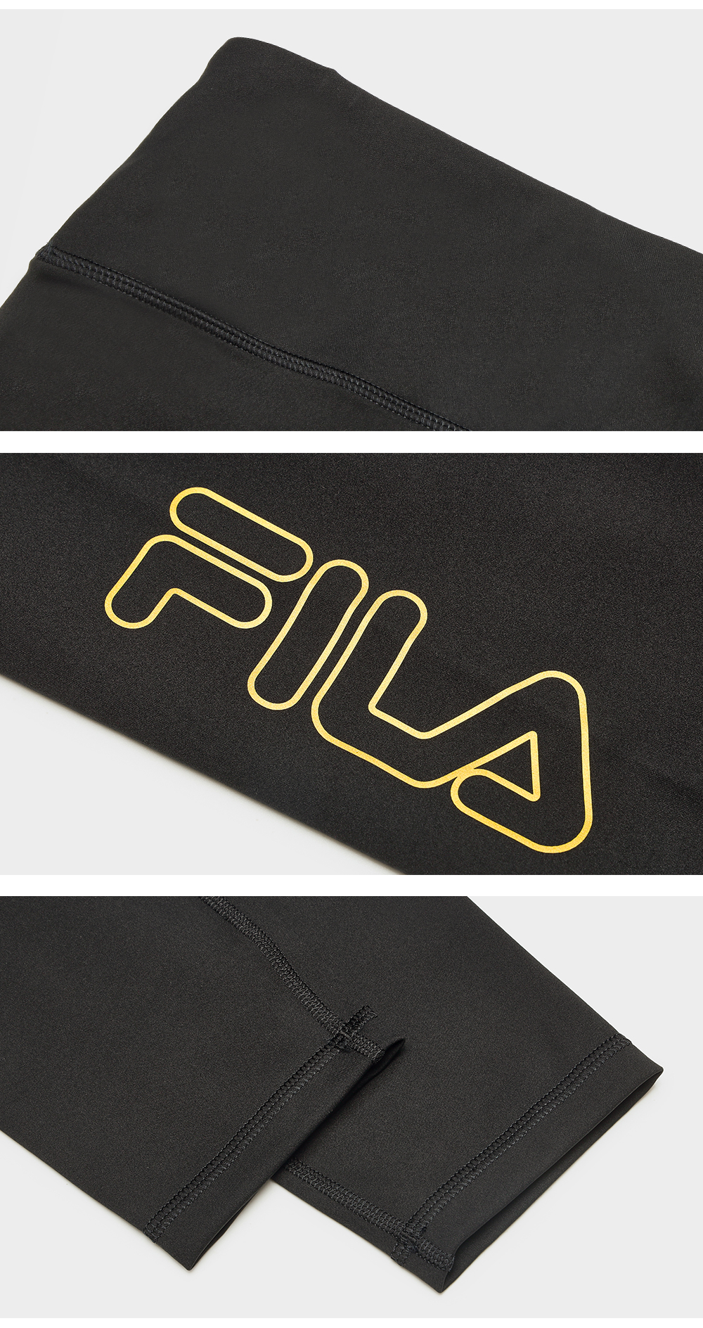 FILA CORE LIFESTYLE ORIGINALE FILA SOPHEY Women Knitted Leggings (Black)