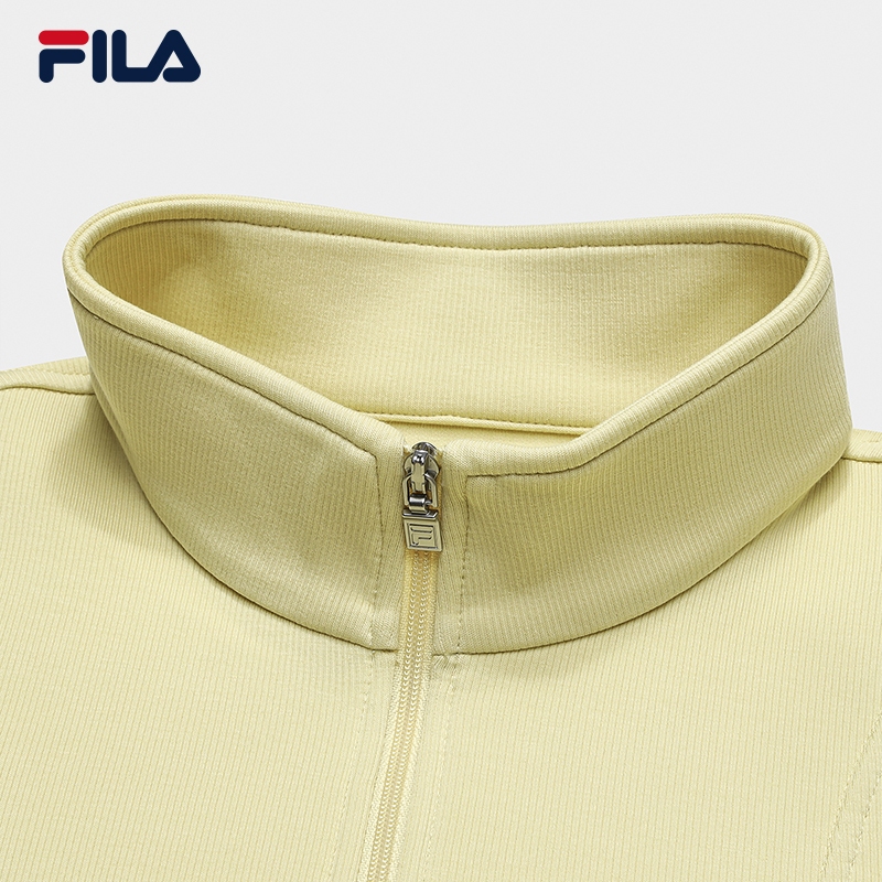 FILA CORE LIFESTYLE WHITE Women Long Sleeve Top