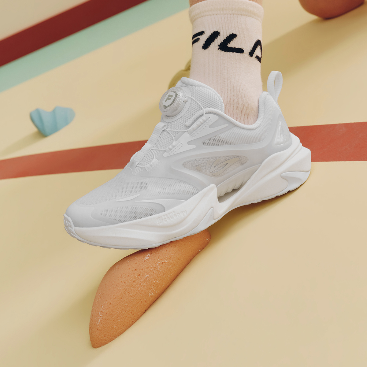 FILA KIDS HERITAGE Boys Retro Running Shoes