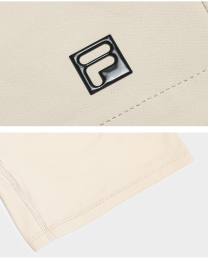 FILA CORE ATHLETICS GOLF SLOPS TO FIELD Women Skirt (Light Khaki / Navy)