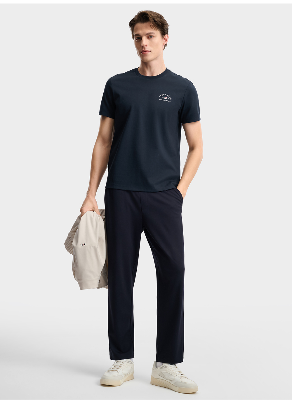 FILA MEN'S HERITAGE Knitted Short Sleeve Top