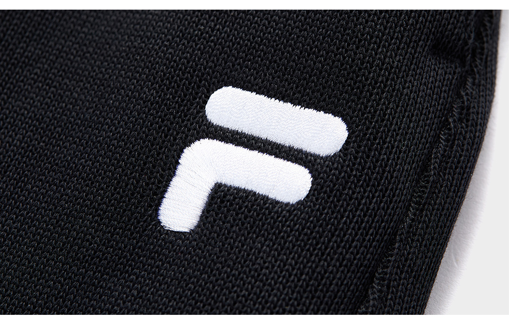 FILA FUSION INLINE CATEGORY CLUB LONG PANTS Women Knit Pants (Black / White)