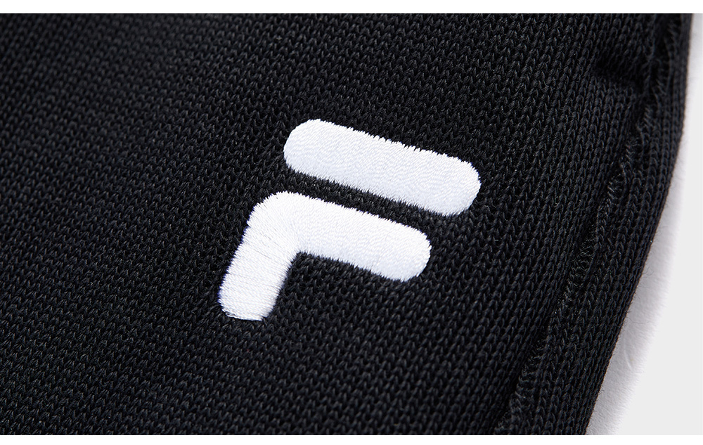 FILA FUSION INLINE CATEGORY CLUB LONG PANTS Women Knit Pants (Black / White)