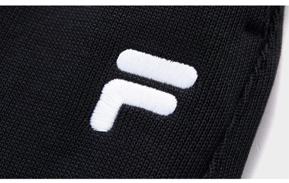 FILA FUSION INLINE CATEGORY CLUB LONG PANTS Women Knit Pants (Black / White)