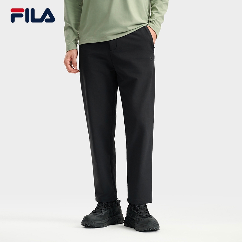 FILA CORE LIFESTYLE WHITE Men Woven Pants