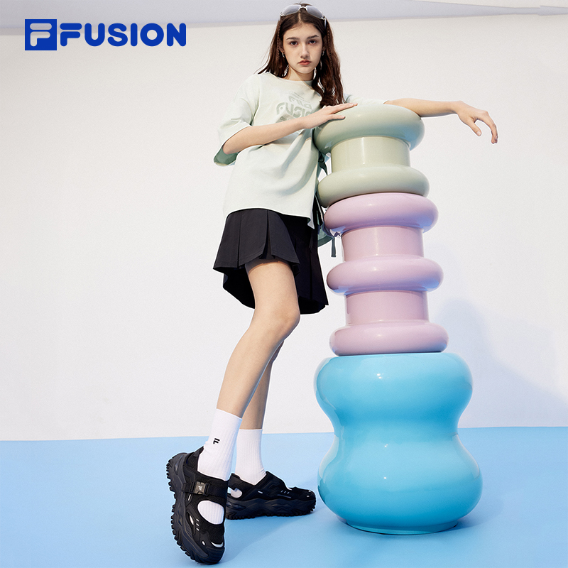 [NEW] FILA FUSION BIANCO SANDALS Women Sandal (2 Colors Available) - T12W421403FBK / T12W421403FSB