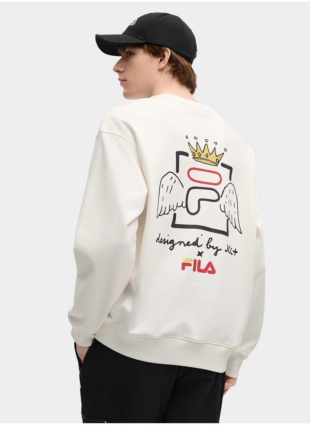 FILA CORE LIFESTYLE ORIGINALE FILA SOPHEY Men Sweatshirt (White)