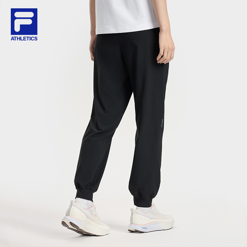 FILA CORE ATHLETICS FILA-FIT WOMEN Women Knit Pants (Black)
