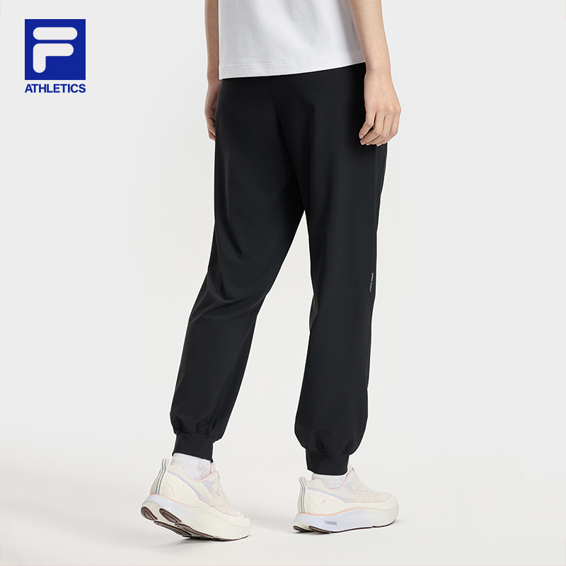 FILA CORE ATHLETICS FILA-FIT WOMEN Women Knit Pants (Black)