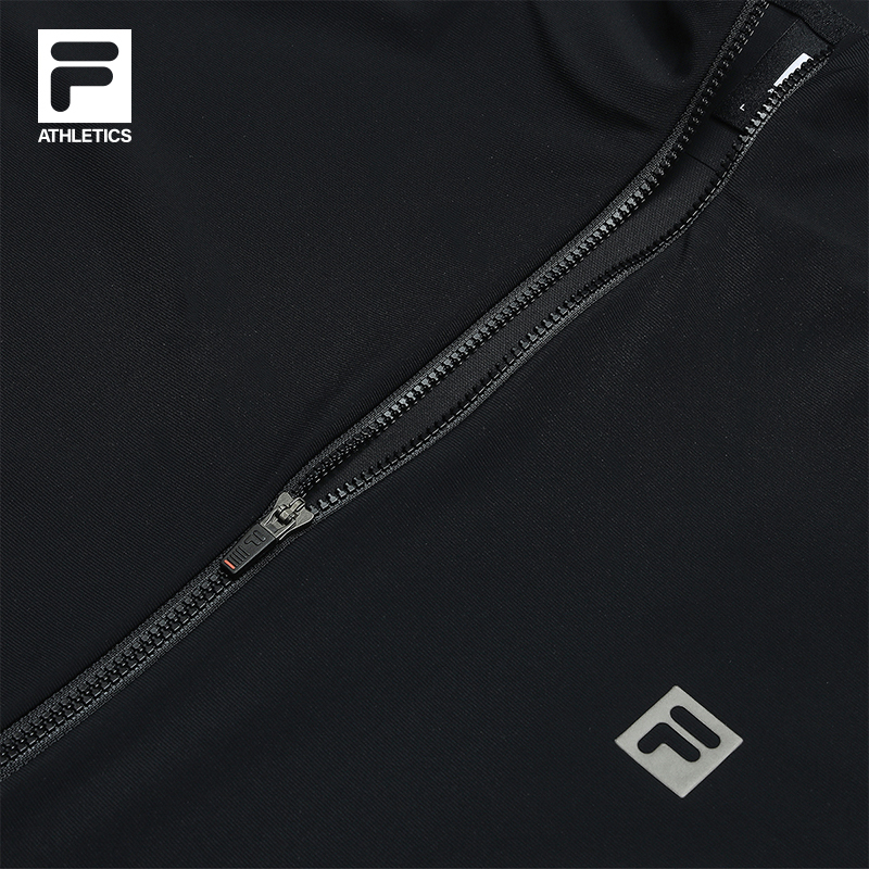 FILA CORE ATHLETICS FITNESS MEN Men Knit Top (Black)