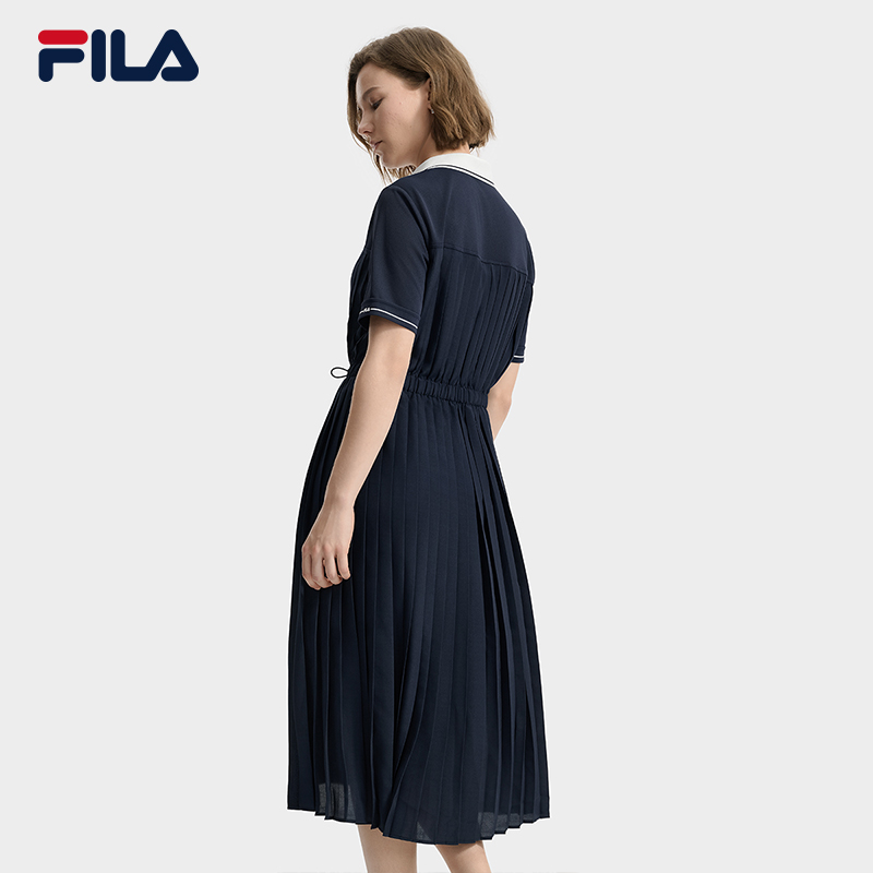 フィラ FILA 【テニス】エンボスドットメッシュ プリーツ