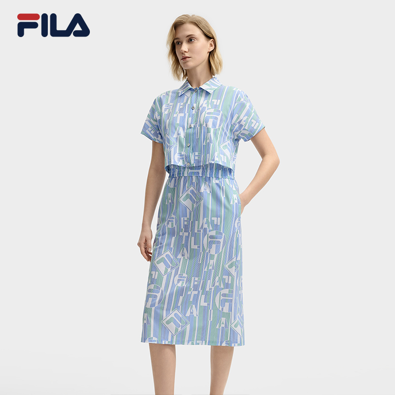 FILA CORE LIFESTYLE EMERALD SUMMER BREEZE Women Jumpsuit