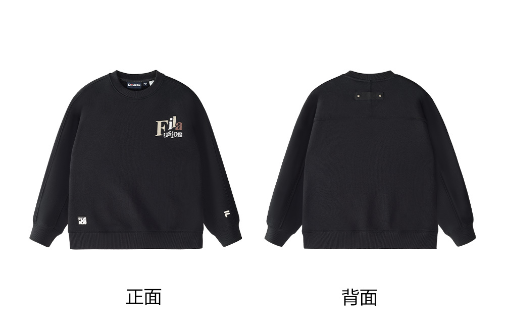 FILA FUSION INLINE WORKWEAR SKATE URBAN EDGE Women Sweatshirt (Black / Pink)