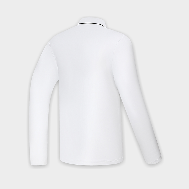 FILA CORE ATHLETICS GOLF Men Long Sleeve Polo in White