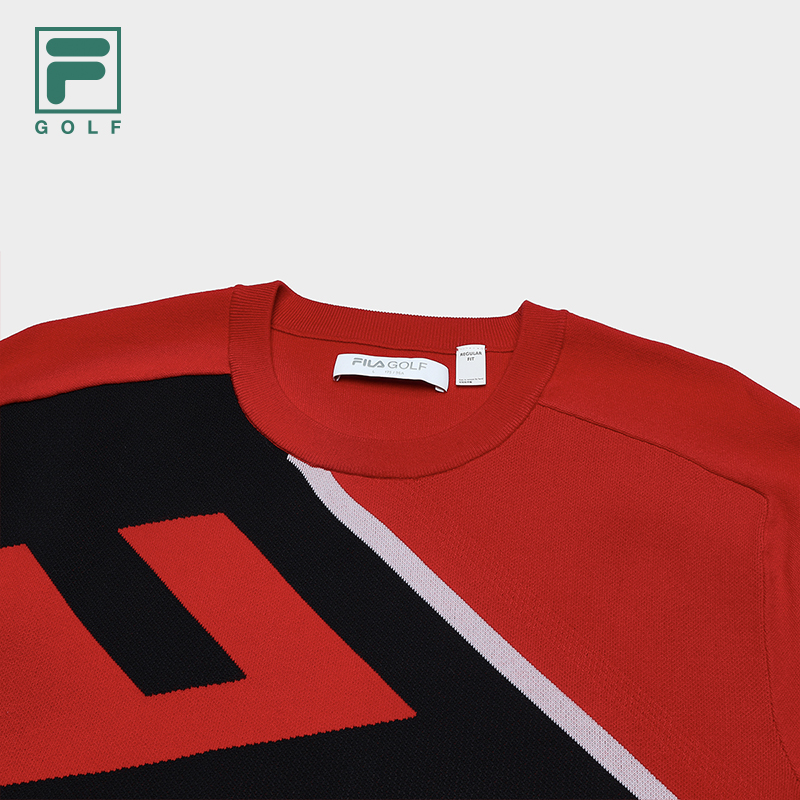 FILA CORE ATHLETICS GOLF Men's Knit Sweater in Navy