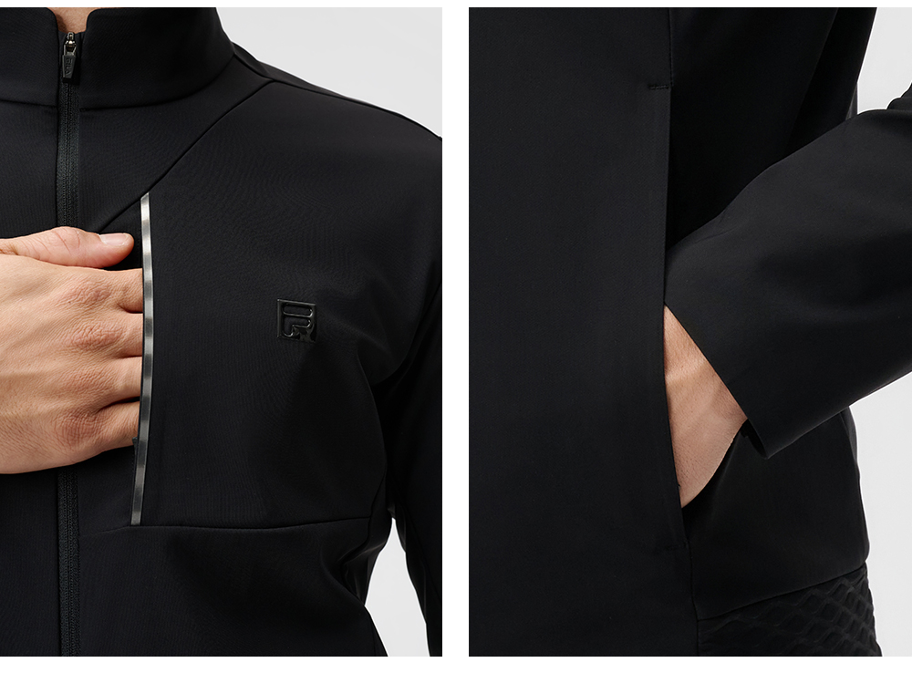 FILA CORE ATHLETICS GOLF2 Men Knit Top (Black)