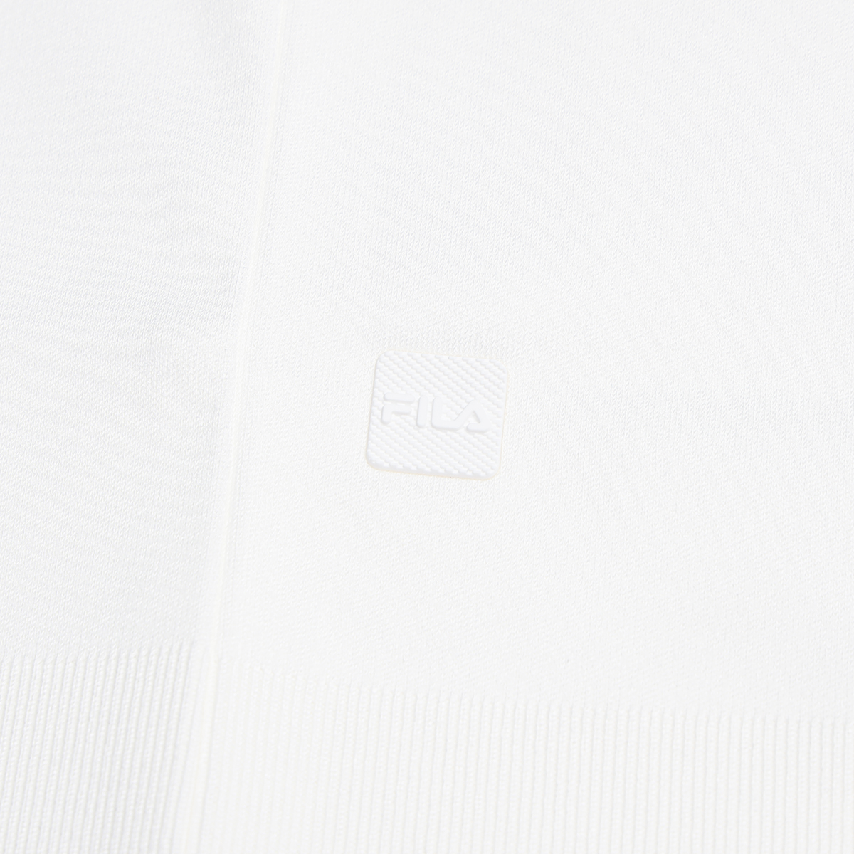 FILA Men Knitted Short Sleeve Polo Shirt