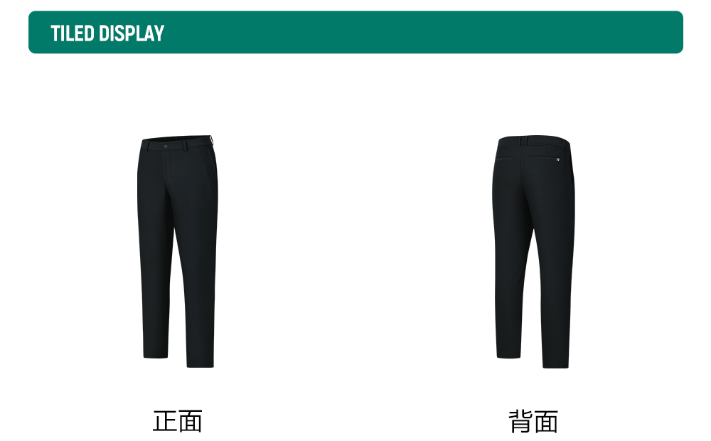 FILA CORE ATHLETICS GOLF BTB LUXURY CLASISSANCE Men Woven Pants (Black)
