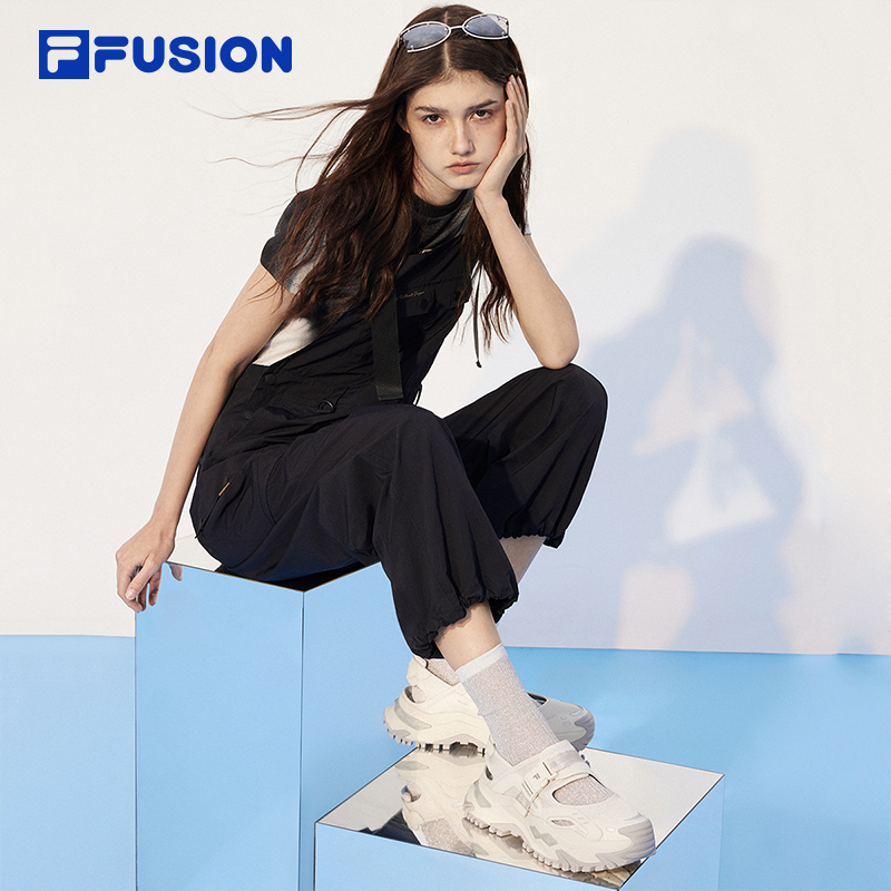 [NEW] FILA FUSION BIANCO SANDALS Women Sandal (2 Colors Available) - T12W421403FBK / T12W421403FSB
