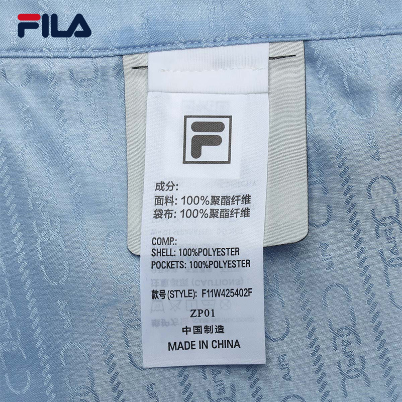 FILA CORE x MILANO Women Long Sleeve Shirt in Blue