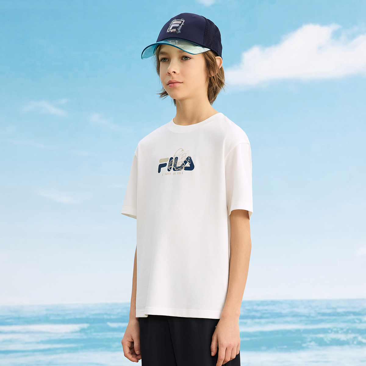 Boys' Fashion Lifestyle Short-sleeved T-shirt