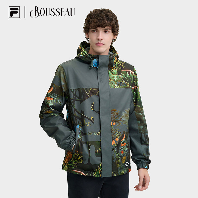FILA PULL OVER DOWN FM9431 カーキ系 FILA PULL OVER DOWN FM9431 カーキ系