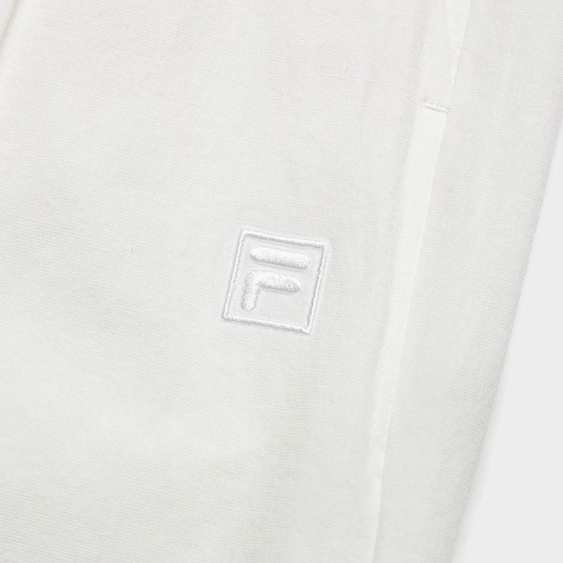 FILA CORE LIFESTYLE WHITE SPORTY & LUXURIOUS Women Woven Shorts (White)