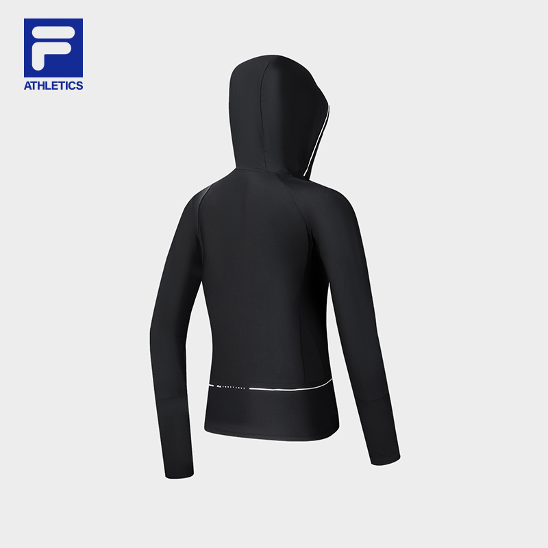 FILA CORE SPORTS ATHLETICS TENNIS Women Knit Top in Black