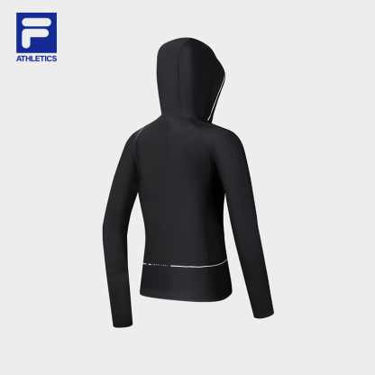 FILA CORE SPORTS ATHLETICS TENNIS Women Knit Top in Black