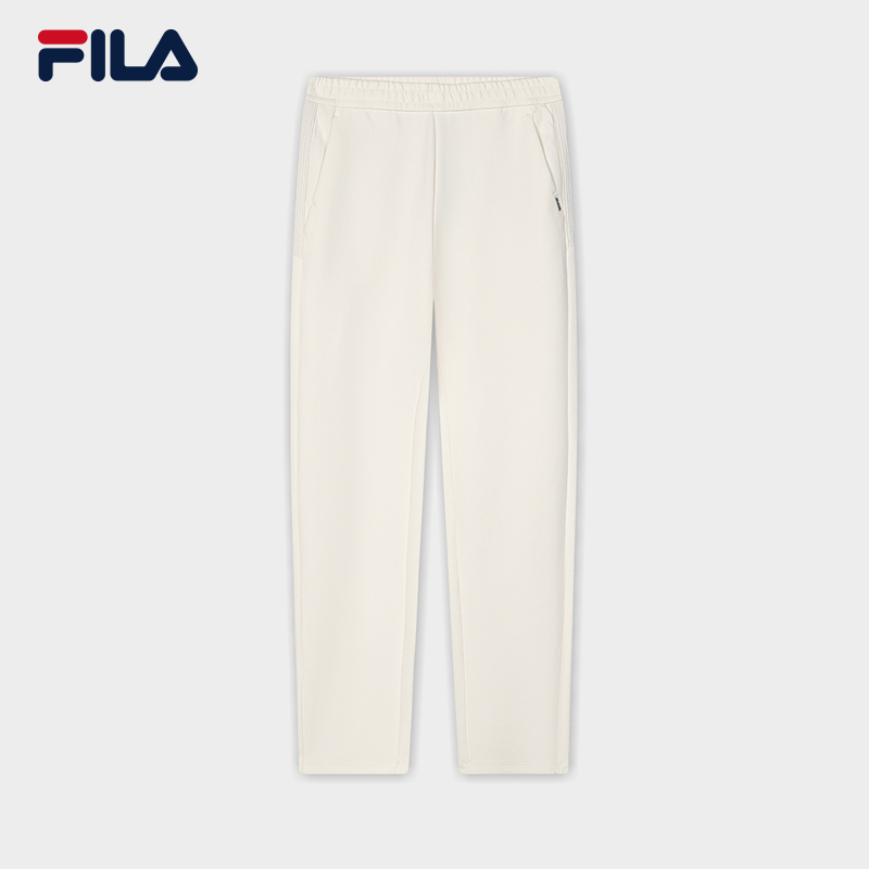 FILA CORE WHITE LINE EMERALD Women's Knit Pants in Ash