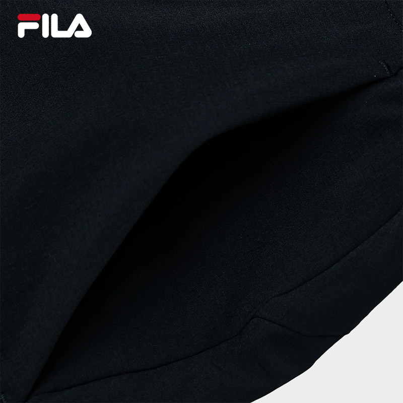 FILA CORE WHITE LINE BLUE Men Woven Pants in Black