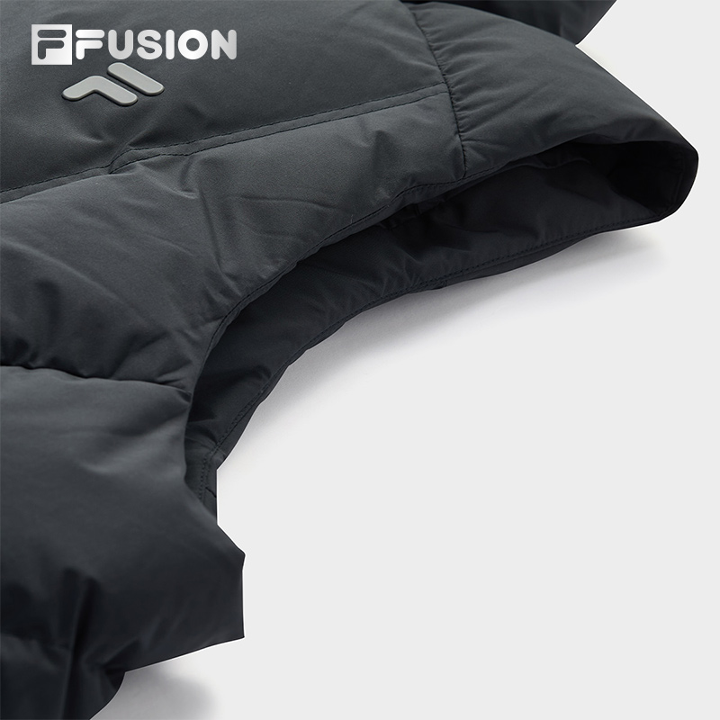 FILA FUSION INLINE FUSION LIFE X FUSIONEER FIELD OF CLASSIC Men Down Jacket Vest (Black)