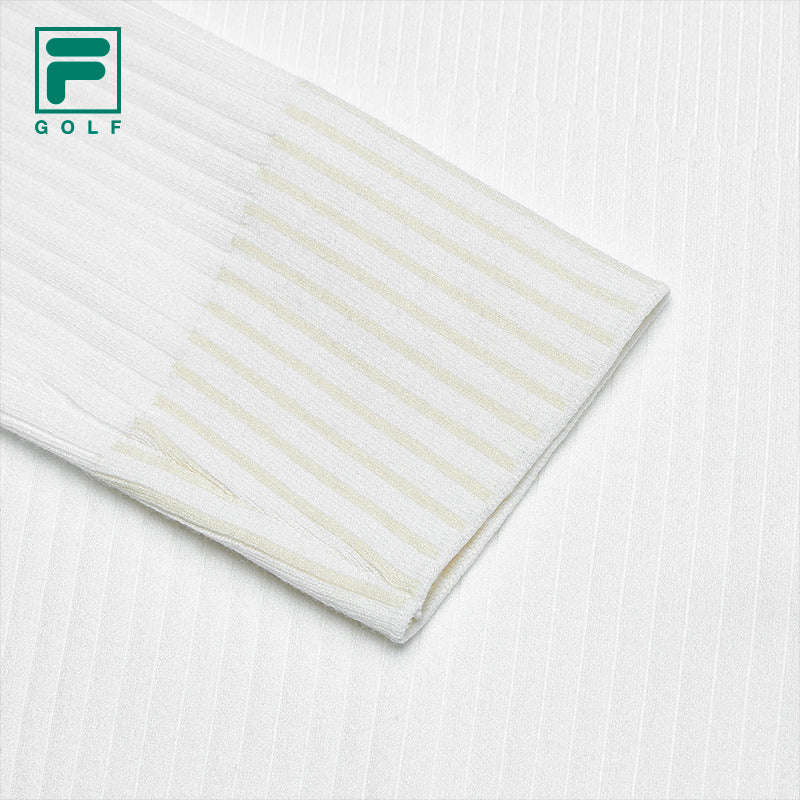 FILA CORE ATHLETICS GOLF SLOPS TO FIELD Women Knit Sweater (White)