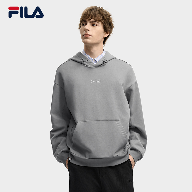 FILA CORE LIFESTYLE FILA ORIGINALE Men Hoodie Ash