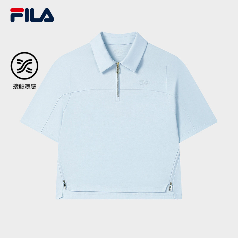 FILA CORE LIFESTYLE MILANO ART OF BRERA Women Short Sleeve Polo