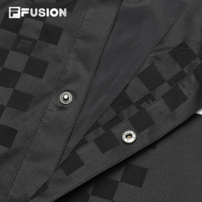 FILA FUSION INLINE UNIFORM Mens Woven Jacket in Black